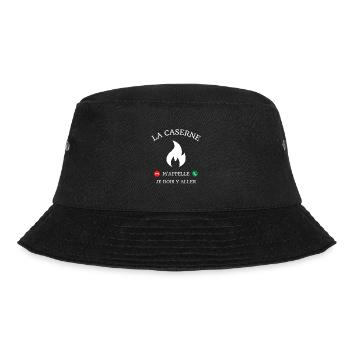 la caserne m'appelle humour pompier homme cadeau - Bob - noir - Devant - Lela (165cm)