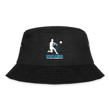 Sportlehrer Völkerball Ist Das Einzig Wahre - Bucket Hat - Schwarz - Vorne - Lela (165cm)