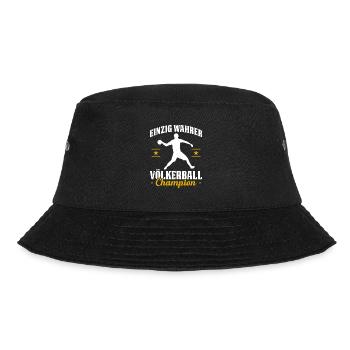 Einzig Wahrer Völkerball Champion Geschenk - Bucket Hat - Schwarz - Vorne - Lela (165cm)