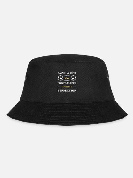 perfection footballeur humour foot homme cadeau - Bob - noir