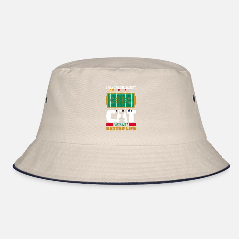 Tischfußball Kicker Katze Bucket Hat