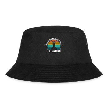 Beautiful Day Behavioral Shape Behaviors - Bucket Hat - black - Front - Lela (165cm)