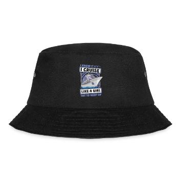 Kreuzfahrtschiff Mädchen - Bucket Hat - Schwarz - Vorne - Lela (165cm)