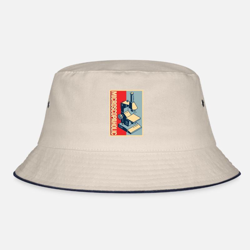Biology Biologist Microscope Bucket Hat