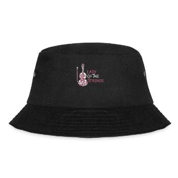 Violin Violin Lady - Bucket Hat - black - Front - Lela (165cm)
