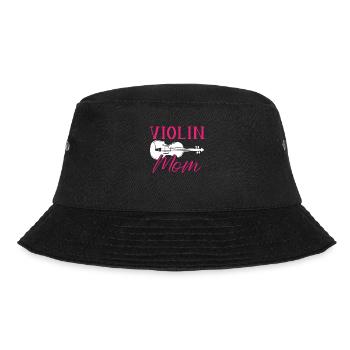 Violin Violin Mama - Bucket Hat - black - Front - Lela (165cm)