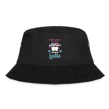 Je t’aime un latte - Bob - noir - Devant - Lela (165cm)