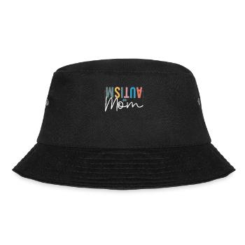 Autism Mother Daughter Son Autistic Parents Child - Bucket Hat - black - Front - Lela (165cm)
