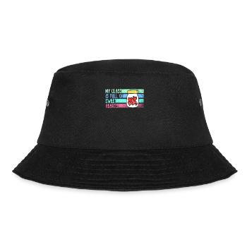 Meine Klasse ist voller Lieblinge - Bucket Hat - Schwarz - Vorne - Lela (165cm)