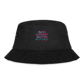 Music Literacy Matters - Bucket Hat - black - Front - Lela (165cm)