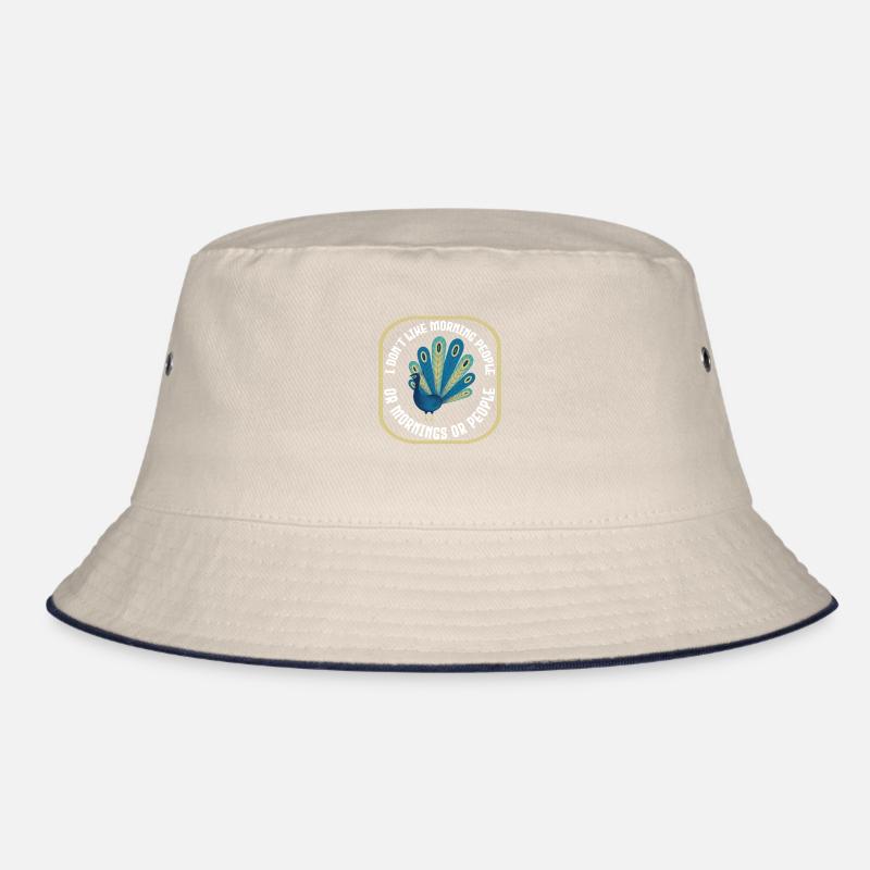 Pfau Vogel Bucket Hat