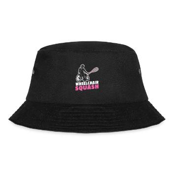 Squash Rollstuhl - Bucket Hat - Schwarz - Vorne - Lela (165cm)