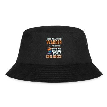 Wandern Sie auf der Suche nach coolen Felsen - Bucket Hat - Schwarz - Vorne - Lela (165cm)