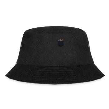 Funny Bird Watcher Birding Watching - Bucket Hat - black - Front - Lela (165cm)