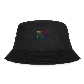 I Teach Kids To Read Science Teachers Reading - Bucket Hat - black - Front - Lela (165cm)