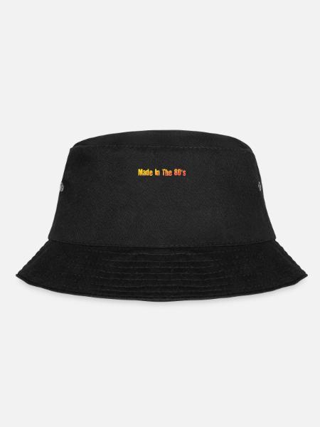 80er Die Musik der 80er Jahre - Bucket Hat - Schwarz