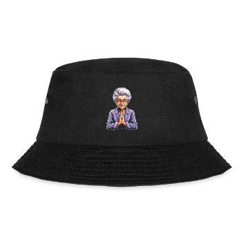 Christian Christianity Granny - Bucket Hat - black - Front - Lela (165cm)