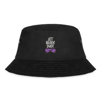 Kindergarten Teacher Funny Student 1st Graduation - Bucket Hat - black - Front - Lela (165cm)