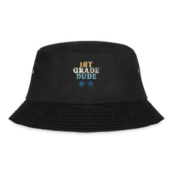 Kindergarten Teacher Funny Student 1st Graduation - Bucket Hat - black - Front - Lela (165cm)