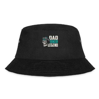 Motorrad Biker Motorbike Motorcycle Dad - Bucket Hat - black - Front - Lela (165cm)