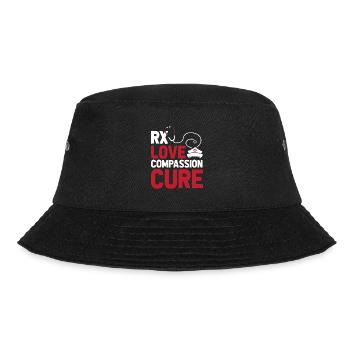 Krankenschwester - Bucket Hat - Schwarz - Vorne - Lela (165cm)