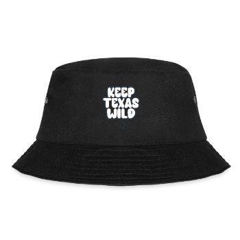 Wildflower Fields Wildflowers Bluebonnet - Bucket Hat - black - Front - Lela (165cm)