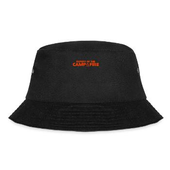 Expert Of Campfire Camping Expert - Bucket Hat - black - Front - Lela (165cm)
