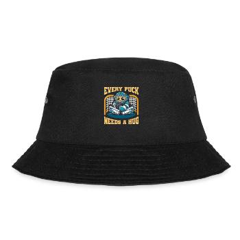 Ice Hockey Goalkeeper Goalkeeper Puck - Bucket Hat - black - Front - Lela (165cm)
