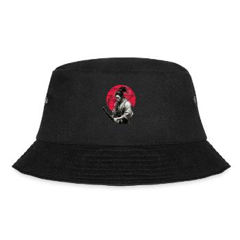 Samouraï Japonais Graphique Vintage - Bob - noir - Devant - Lela (165cm)