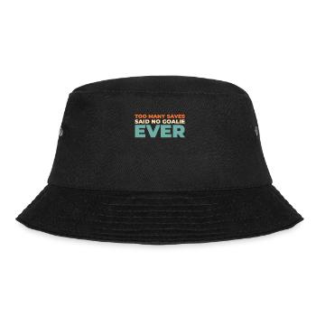 Eishockey Torwart Torwart Rettet - Bucket Hat - Schwarz - Vorne - Lela (165cm)