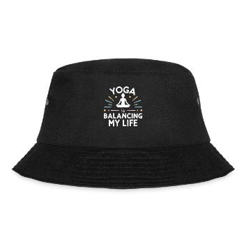 Le yoga équilibre ma vie - Bob - noir - Devant - Lela (165cm)