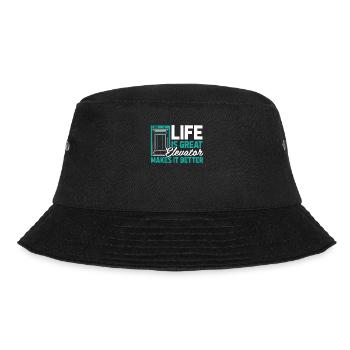 Elevator Elevator - Bucket Hat - black - Front - Lela (165cm)