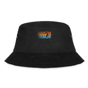 Überlassen Sie das Urteil Jesus - Bucket Hat - Schwarz - Vorne - Lela (165cm)