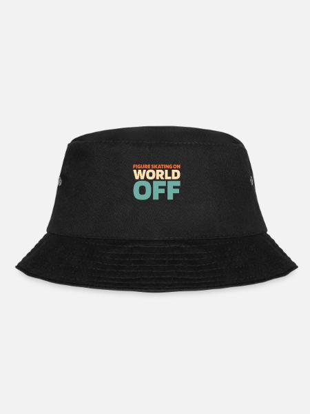 Eiskunstlauf Eiskunstläuferin - Bucket Hat - Schwarz