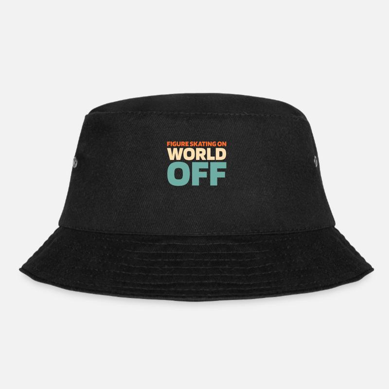 Eiskunstlauf Eiskunstläuferin - Bucket Hat - Schwarz