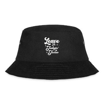 Überlassen Sie das Urteil Jesus - Bucket Hat - Schwarz - Vorne - Lela (165cm)
