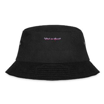 What's For Lunch? - Bucket Hat - black - Front - Lela (165cm)