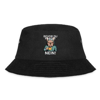 Before You Ask No Funny French - Bucket Hat - black - Front - Lela (165cm)
