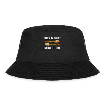 Arnis Eskrima Kali Philippinische FMA - Bucket Hat - Schwarz - Vorne - Lela (165cm)
