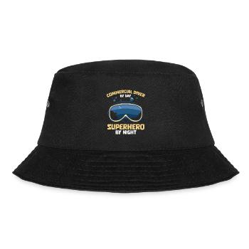 Commercial diver - Bucket Hat - black - Front - Lela (165cm)