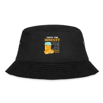 Taste The Biscuit Taste The Goodness - Bucket Hat - black - Front - Lela (165cm)