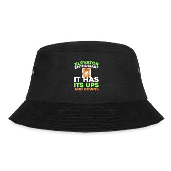 Elevator Elevator - Bucket Hat - black - Front - Lela (165cm)