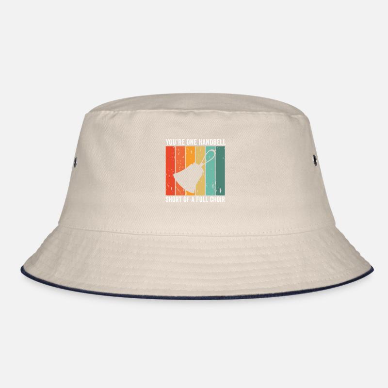 Chor Musik Instrument Handglocke Chor Bucket Hat