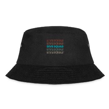 Koch Kochen Kader - Bucket Hat - Schwarz - Vorne - Lela (165cm)