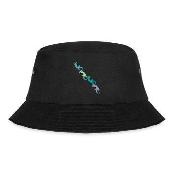Eidechsen - Bucket Hat - Schwarz - Vorne - Lela (165cm)