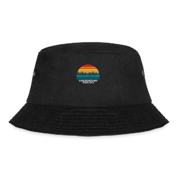 Lake Burchard Nebraska - Bucket Hat - Schwarz - Vorne - Lela (165cm)