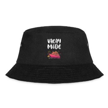 Cruising Together Caribbean Family Vacation Funny - Bucket Hat - black - Front - Lela (165cm)