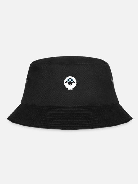 Schaf - Bucket Hat - Schwarz