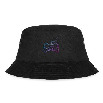 Controller Graffiti Gamer - Bucket Hat - black - Front - Lela (165cm)