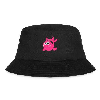 fish_girl - Bucket Hat - black - Front - Lela (165cm)